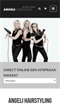 Mobile Screenshot of angelihairstyling.nl